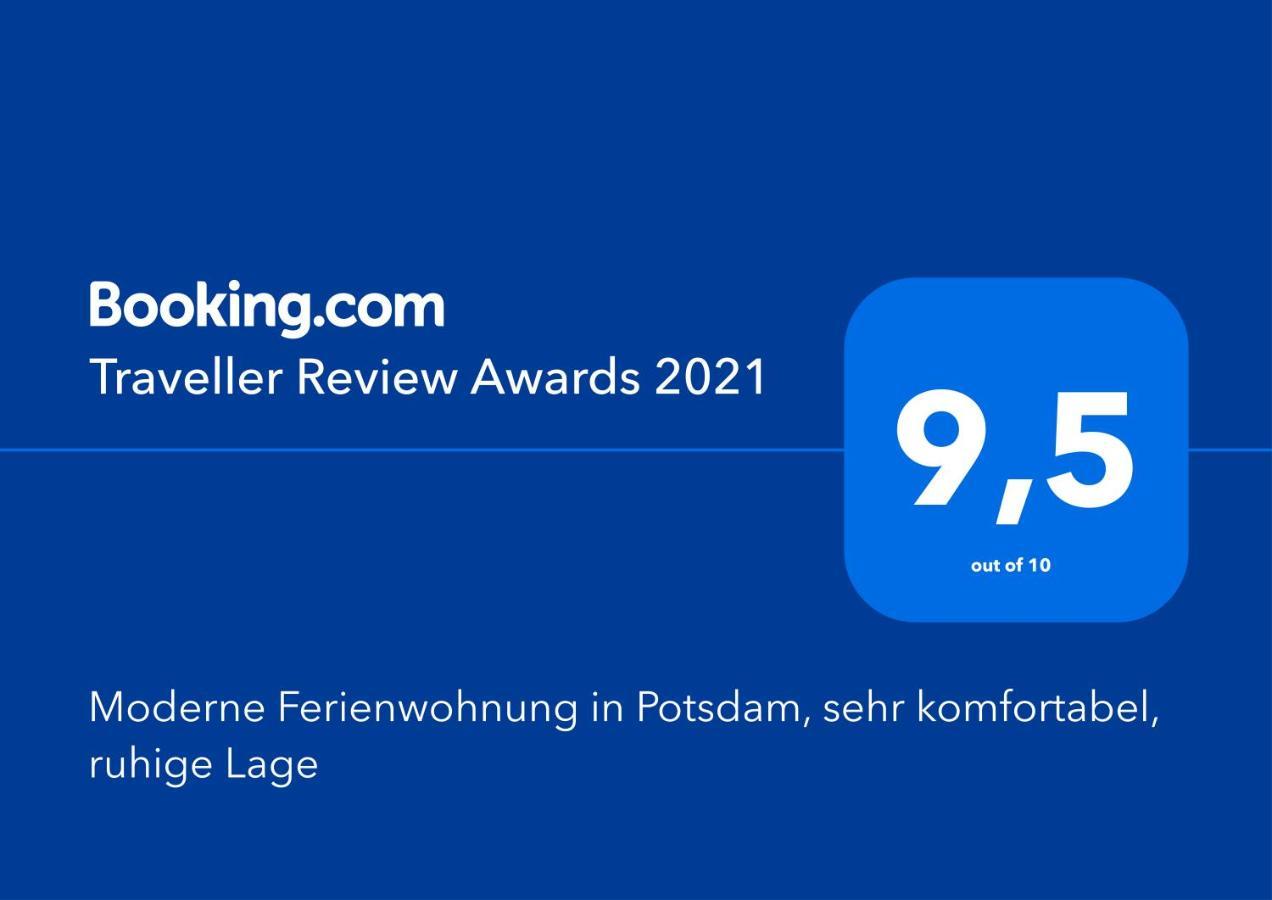 Moderne Ferienwohnung In Potsdam, Sehr Komfortabel, Ruhige Lage 외부 사진